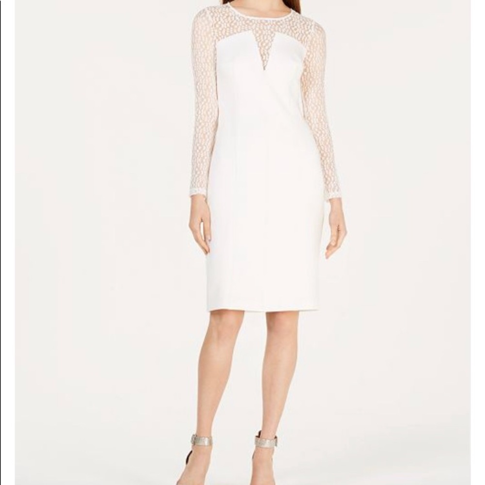 Calvin Klein White Dress